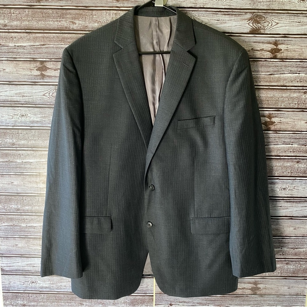 Calvin Klein Men's 100% Wool Blazer Size 46R